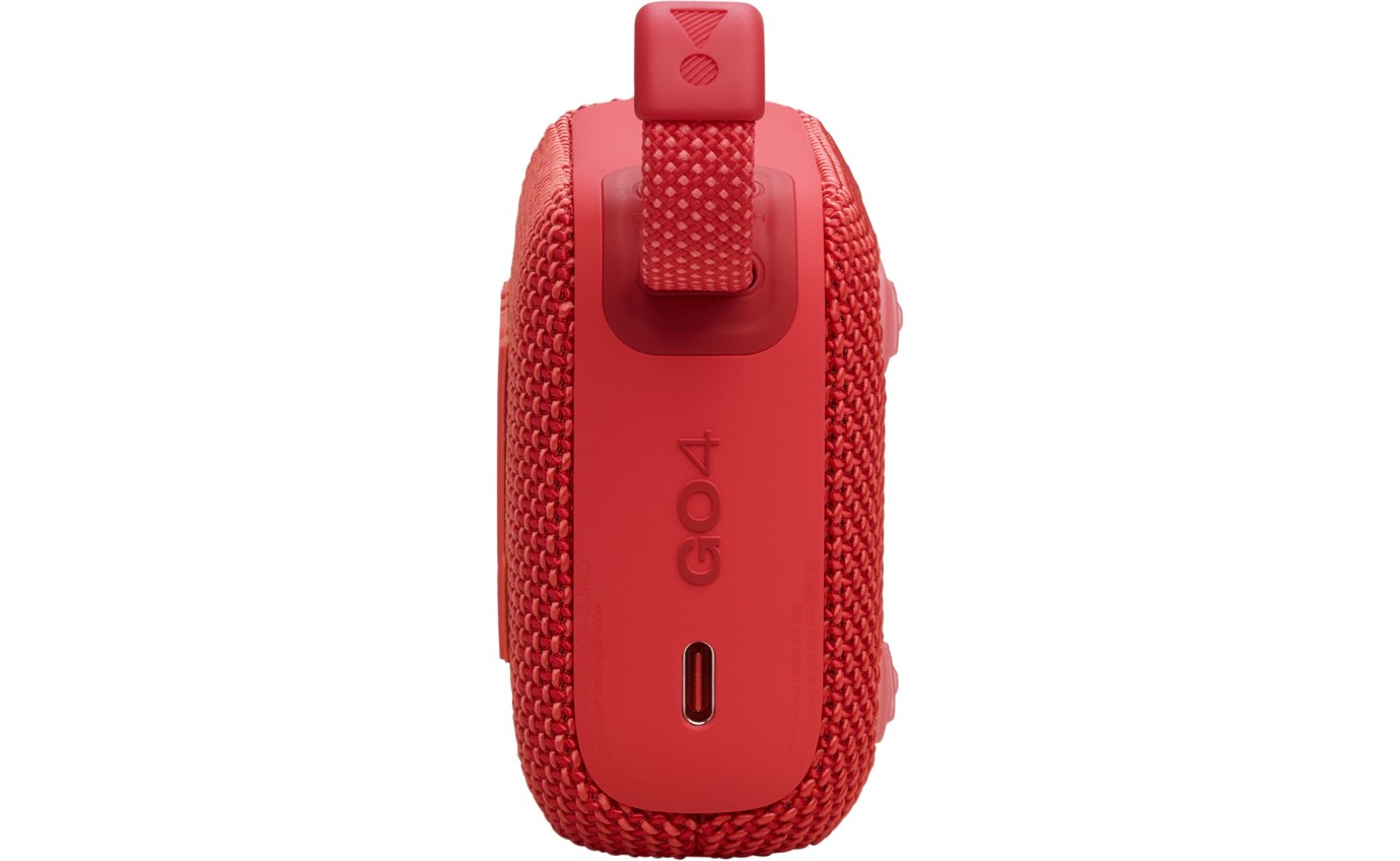 JBL Go 4 Mini Portable Bluetooth Speaker (Red) JBLGO4RED