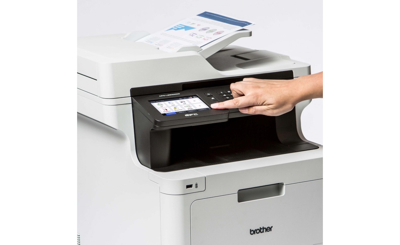 Brother A4 Professional Wireless Colour Laser Multi-Function Printer with Scanner MFCL8900CDW
