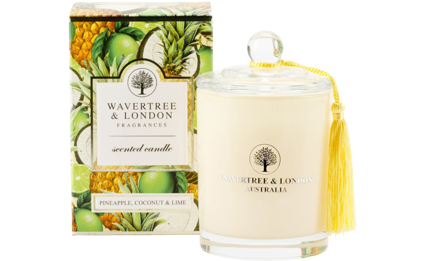 Wavertree & London Pineapple, Coconut & Lime Candle 9347774000685