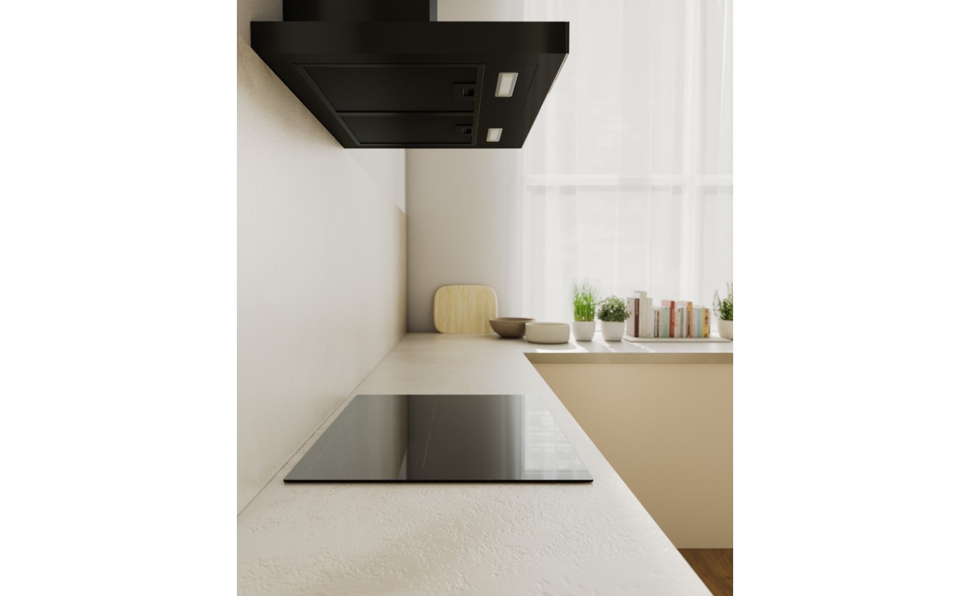 Haier 60cm 600 Series Box Chimney Wall Rangehood HC60BMB2