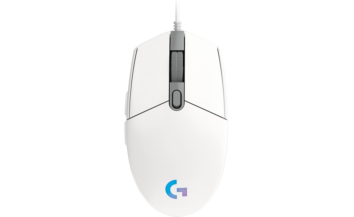 Logitech G G203 Lightsync Gaming Mouse (White) 910005791