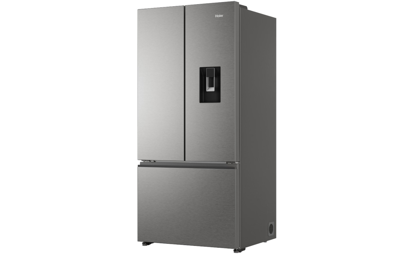 Haier 509L 500 Series French Door Refrigerator Freezer (Satina) HRF510FHS
