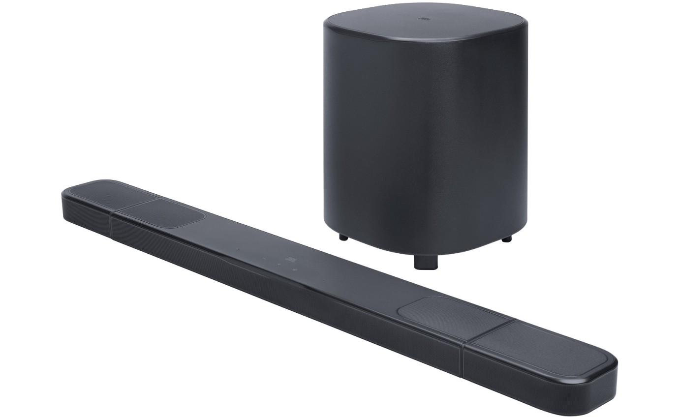 JBL 7.1.4ch BAR 1000MK2 True Atmos Soundbar with Detachable Speakers JBLBAR1000M2BLK2
