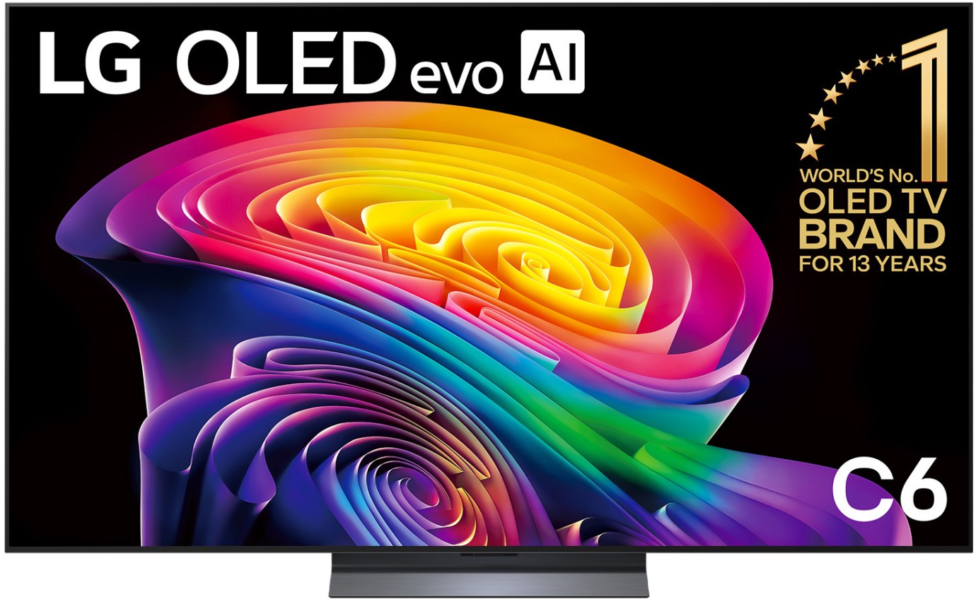 LG 65 inch C6 OLED evo AI 4K Smart TV OLED65C6PSA