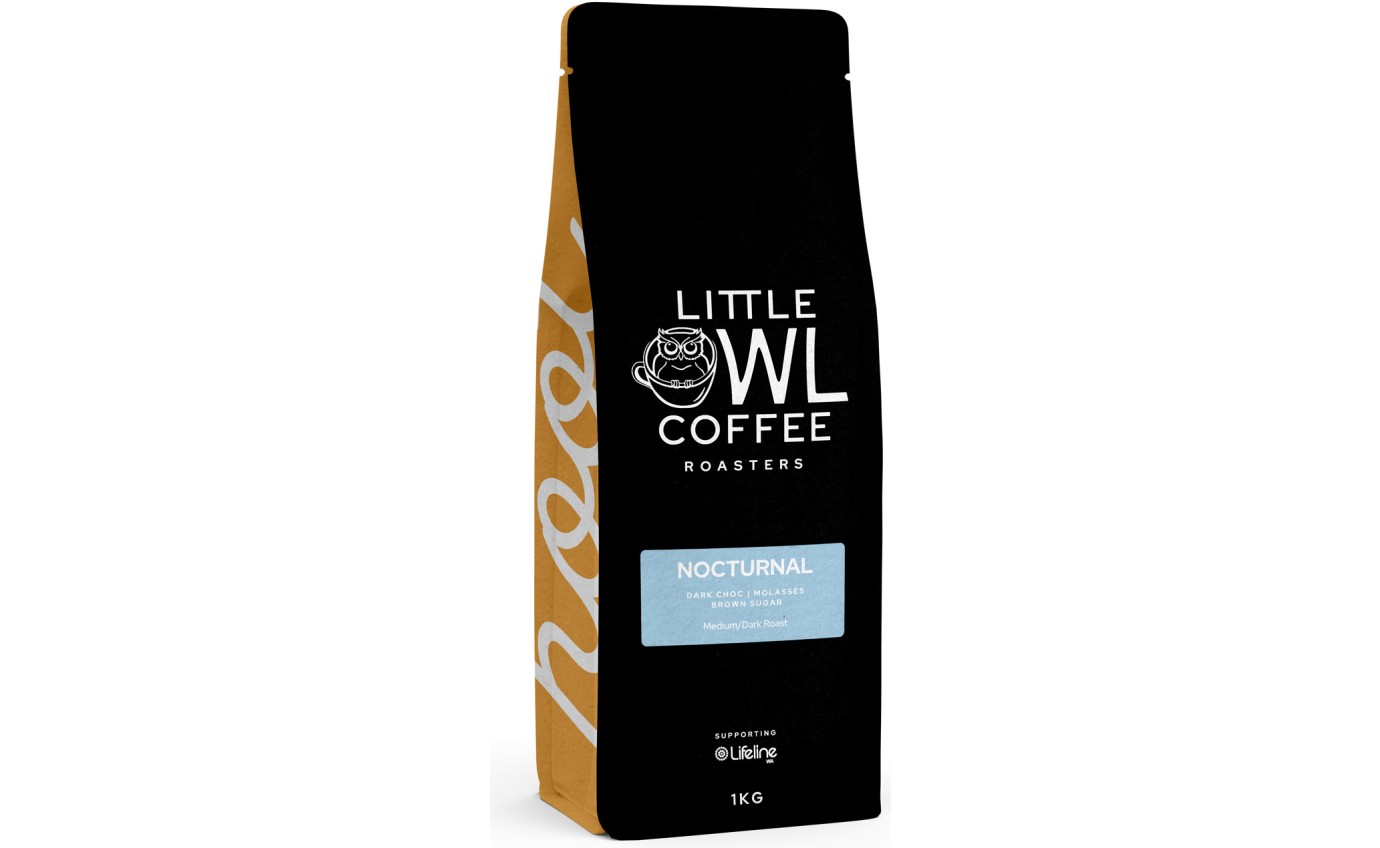 Little Owl Coffee Nocturnal Beans 1kg NOCTURNAL1KG