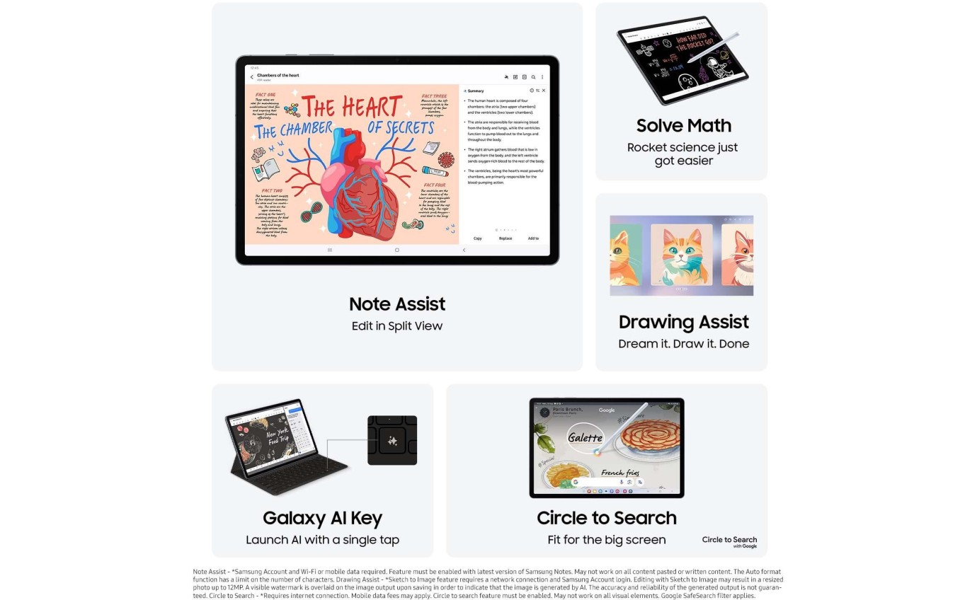 Samsung Galaxy Tab S10+ 5G 256GB (Grey) SMX826BZAAATS