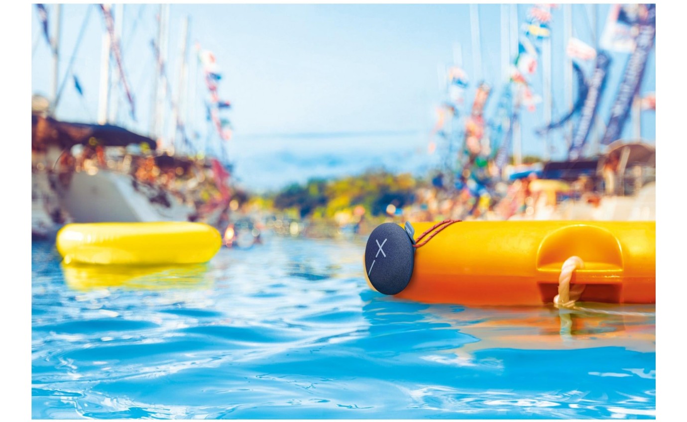 Ultimate Ears MINIROLL Portable Bluetooth Speaker (Majestic Blue) 984002023