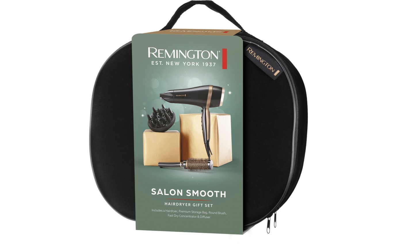 Remington Salon Smooth Hair Dryer Gift Set D6960GPAU