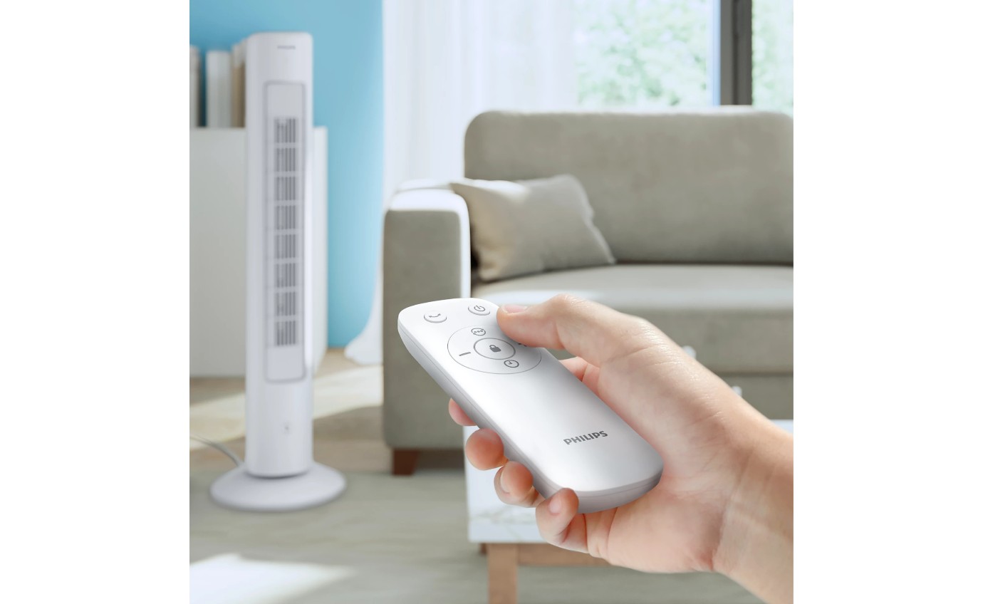 Philips 5000 Series Tower Fan (White) CX553500