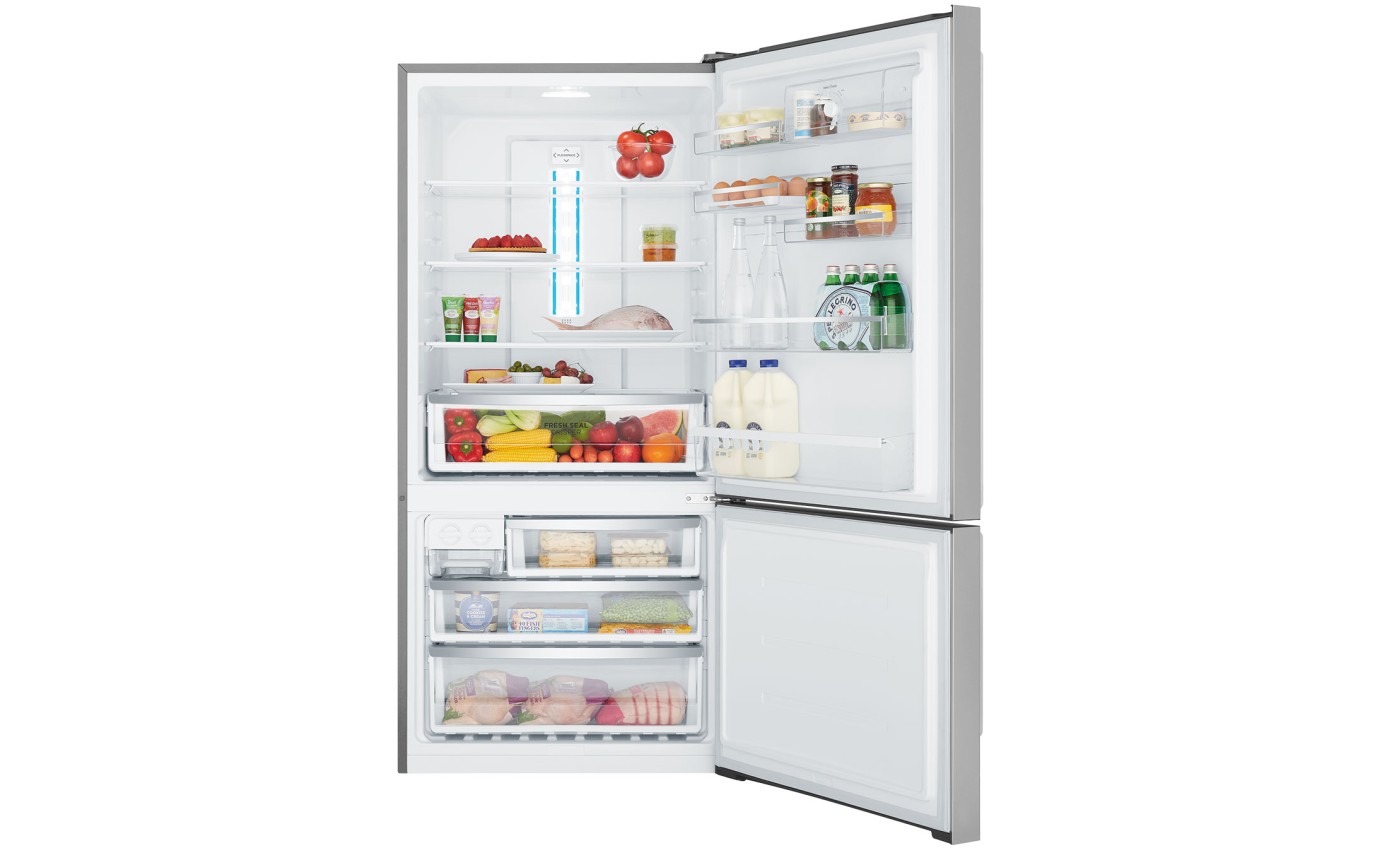 Westinghouse 496L Bottom Mount Fridge (Stainless Steel) WBE5304SCR