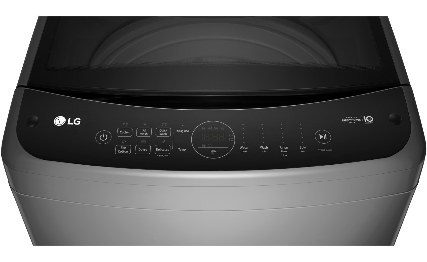 LG 9kg Series 3 Top Load Washing Machine (Grey) WTL309G