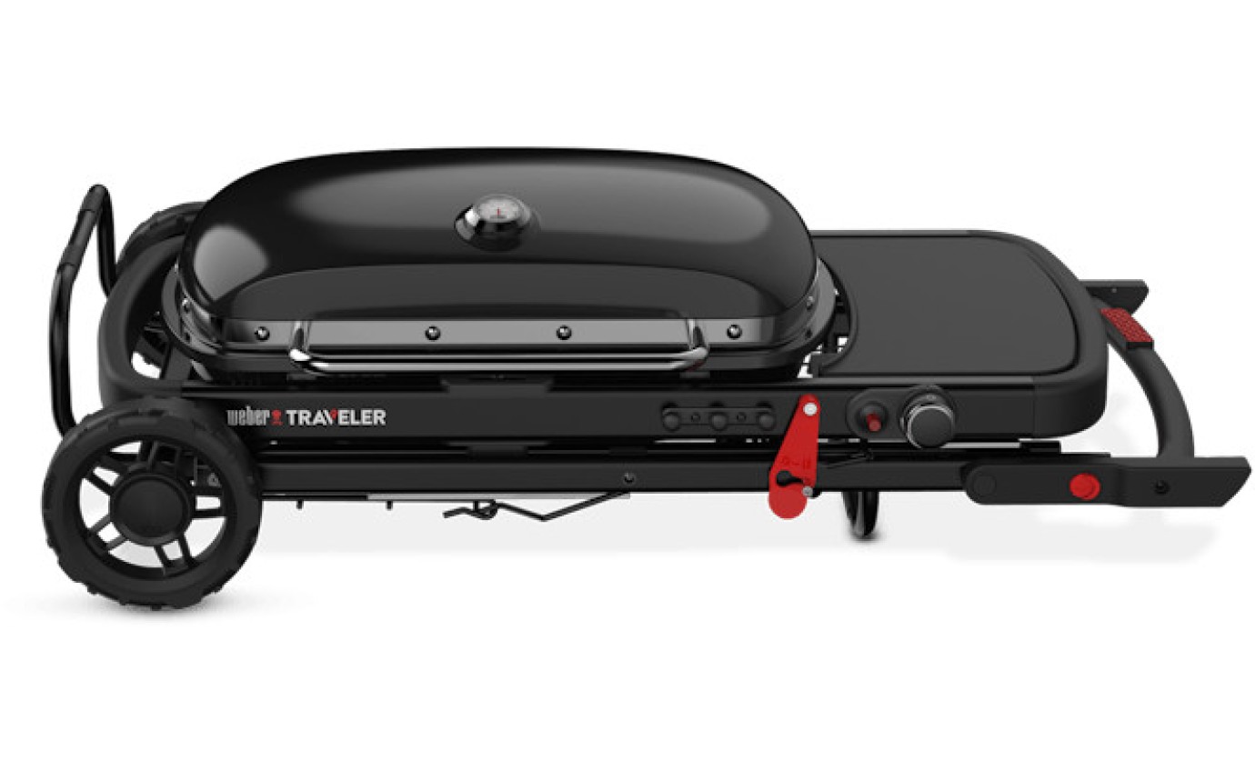 Weber Traveler Portable Gas Barbecue Stealth Edition K1500352