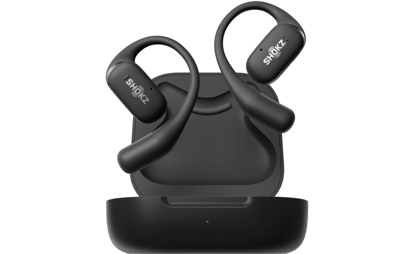 Shokz OpenFit Open-Ear True Wireless Earbuds (Black) SHOKZT910STBK