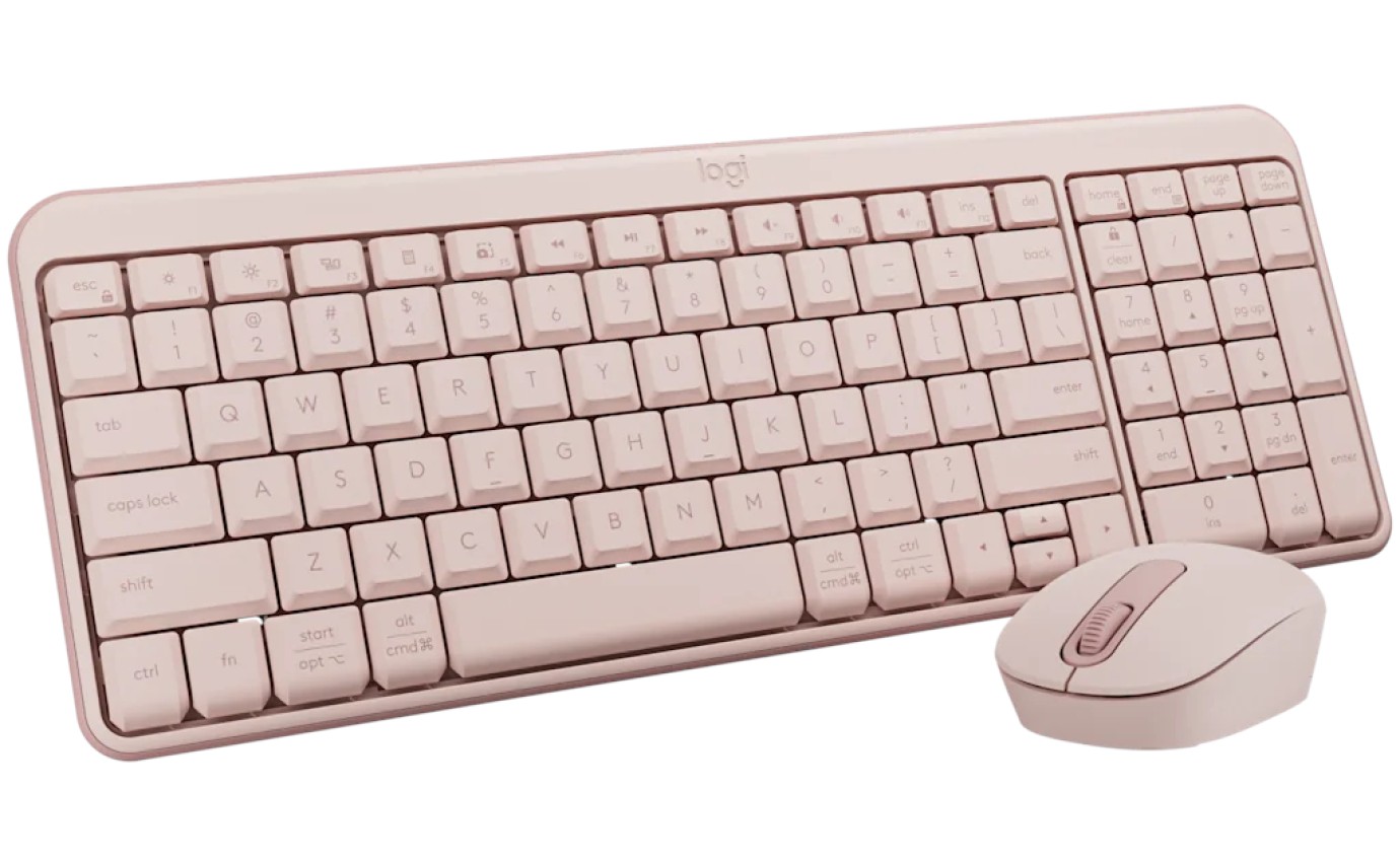 Logitech MK250 Compact Bluetooth&reg; Wireless Combo (Rose) 920013561