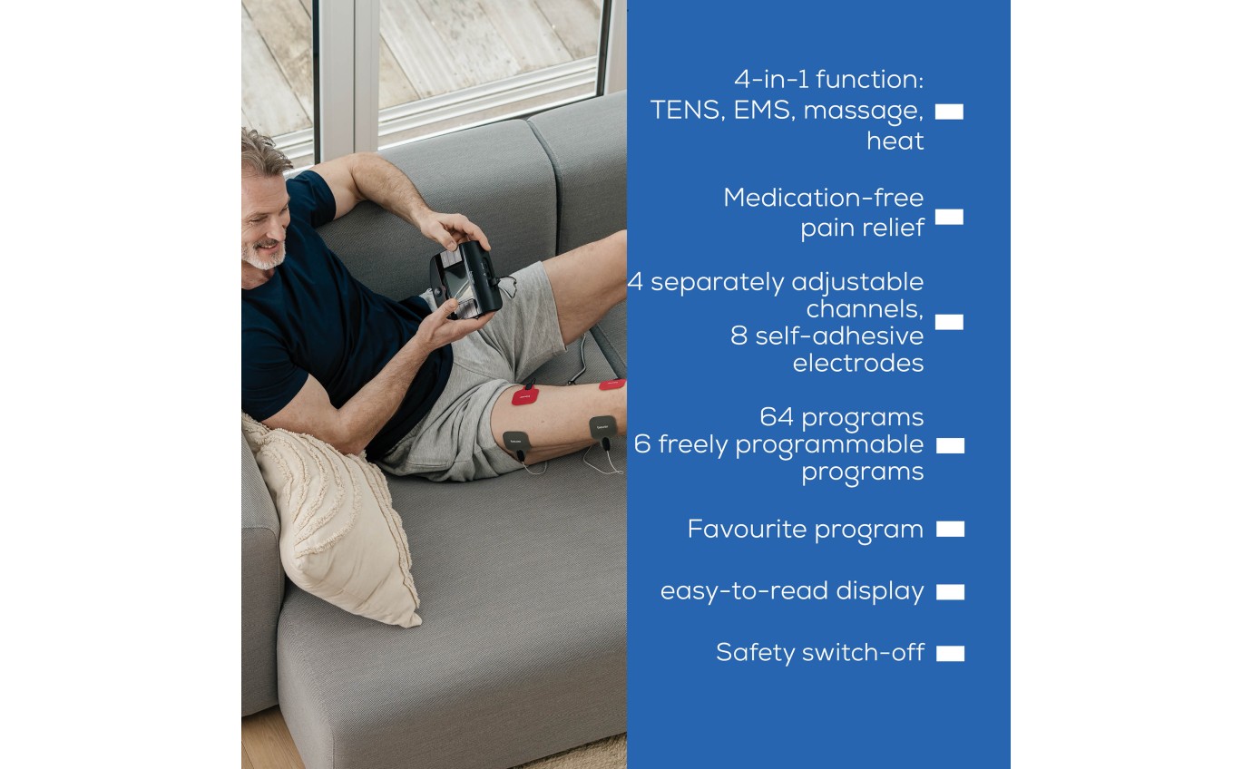 Beurer Digital TENS/EMS Device with Heat Function EM89