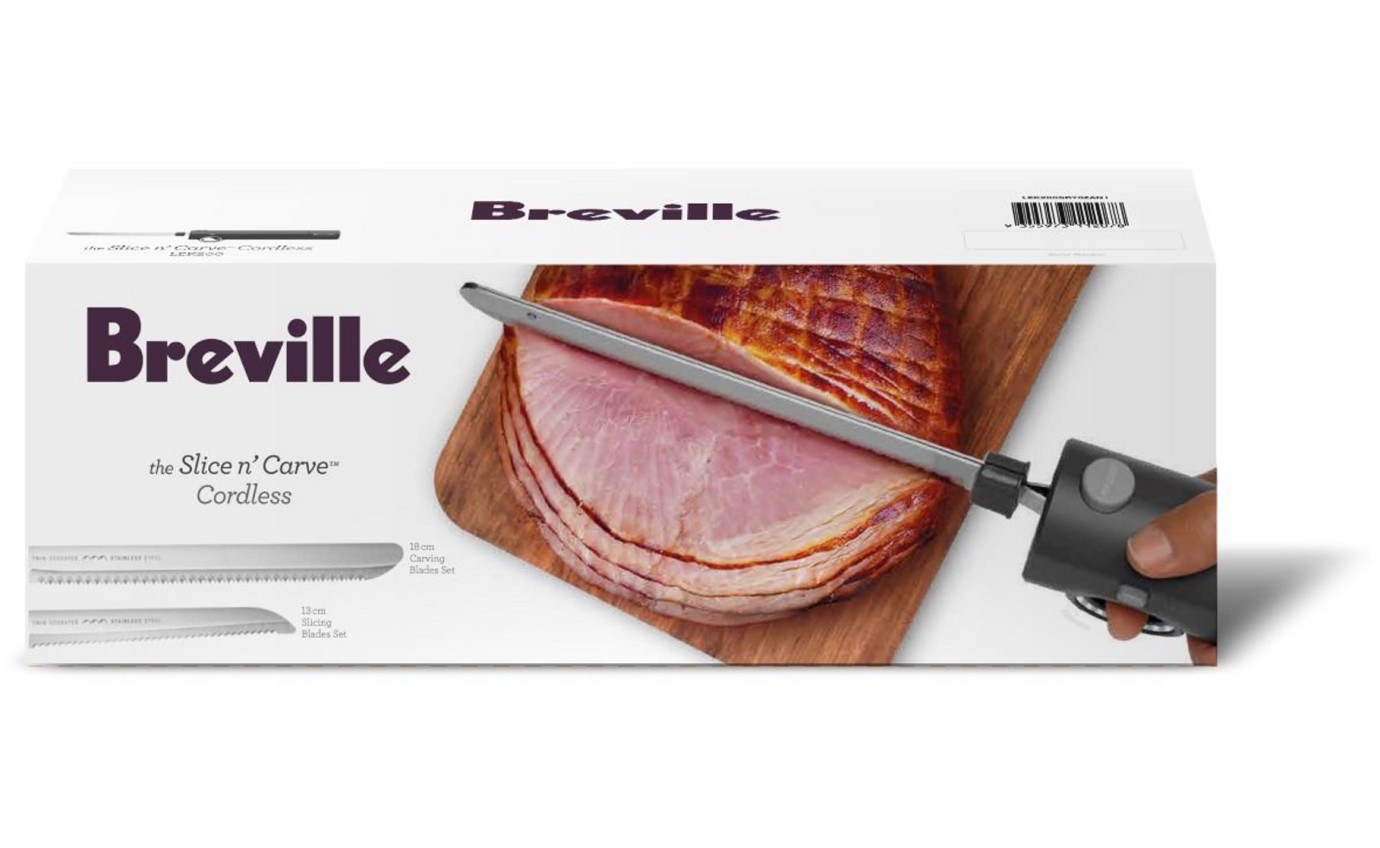 Breville the Slice n&rsquo; Carve&trade; Cordless Electric Knife LEK200GRY