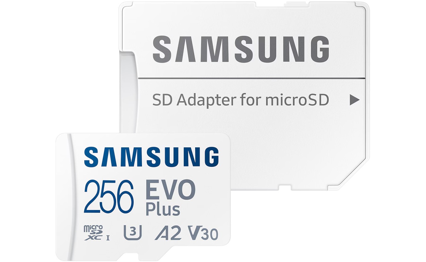 Samsung 256GB EVO Plus microSD Card MBMC256SAAPC