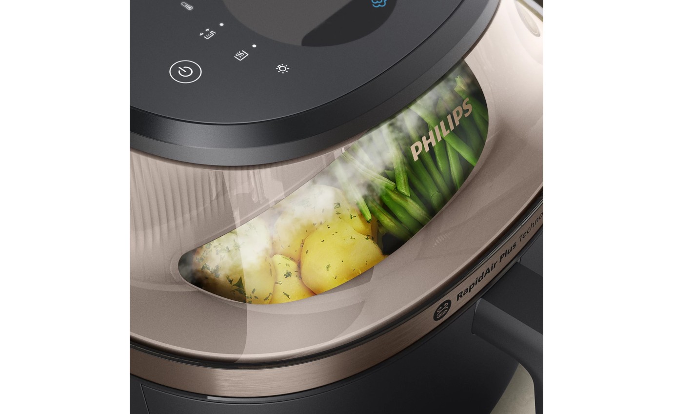 Philips 5000 Series Airfryer with Steam & Rail 7.2L NA54707