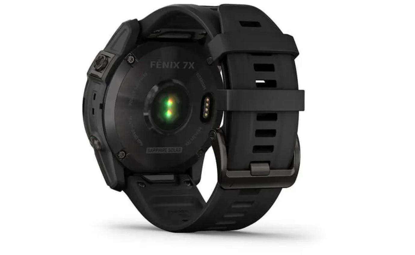 Garmin fenix&reg; 7X Sapphire Solar Edition Smartwatch (Carbon Grey/Black) 0100254112