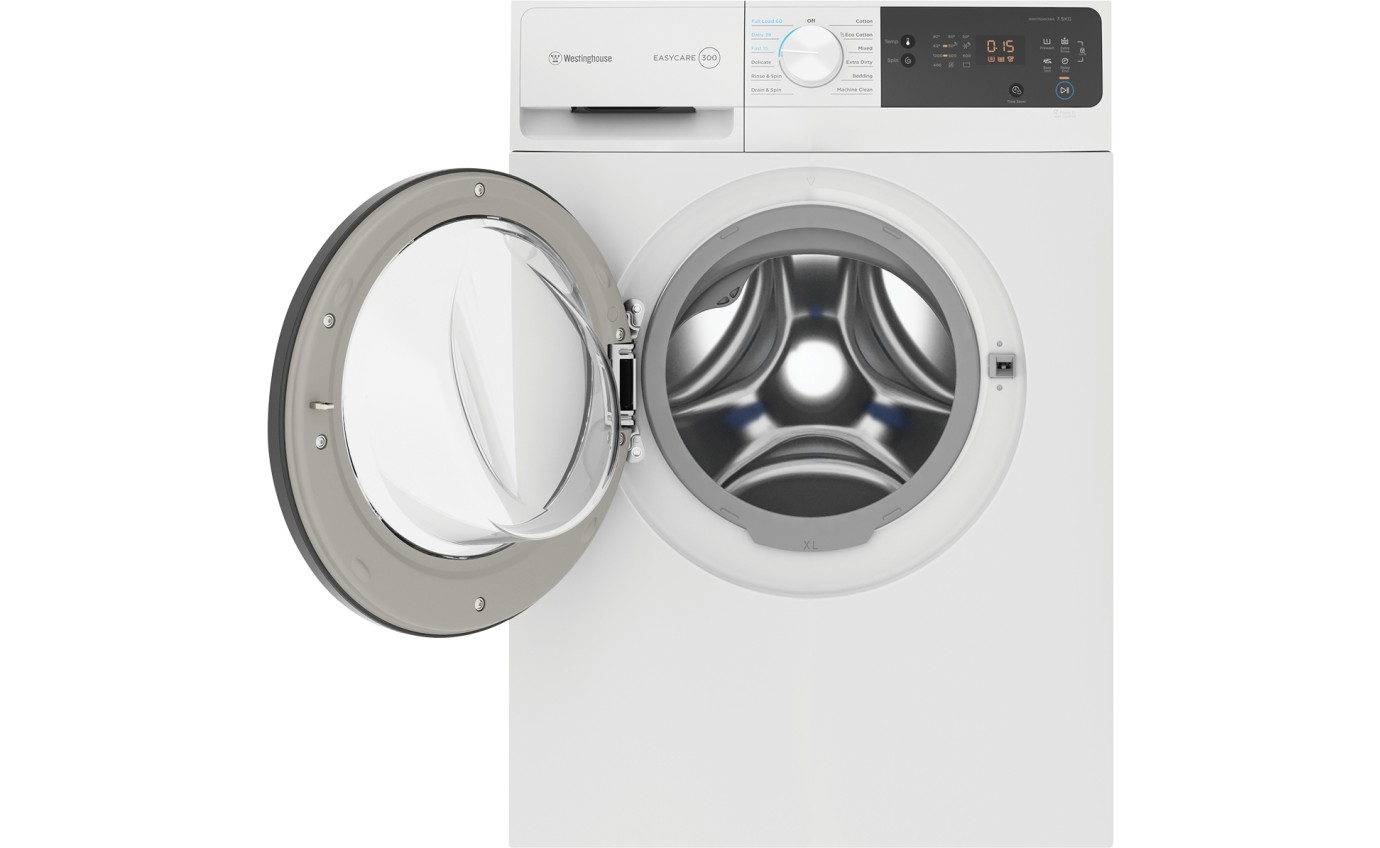 Westinghouse 7.5kg Front Load Washing Machine WWF7524N3WA