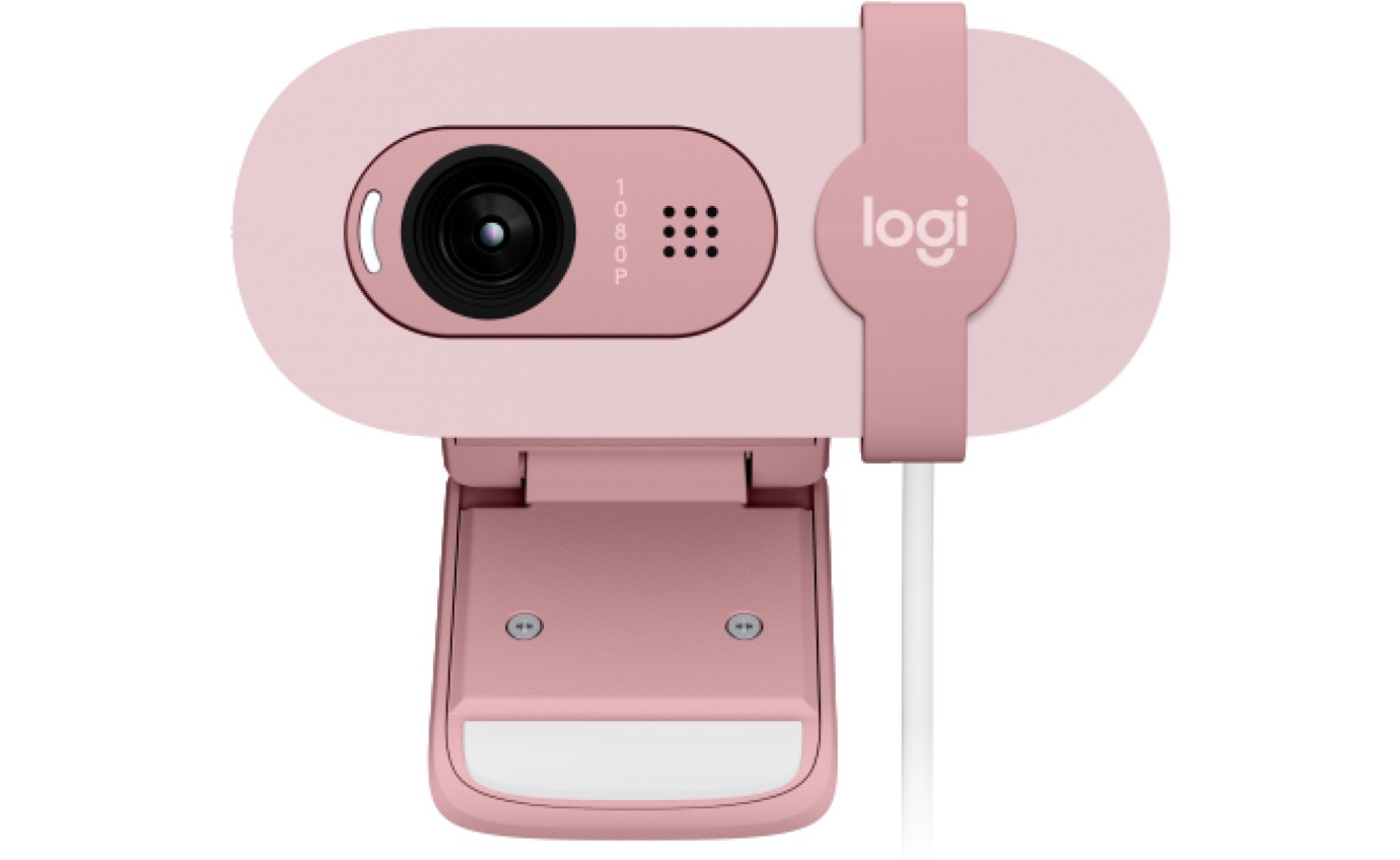 Logitech Brio 100 Full HD Webcam (Rose) 960001624