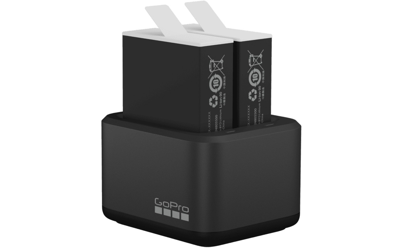 GoPro Dual Battery Charger + Enduro Batteries For HERO9/10/11/12 ADDBD211AS