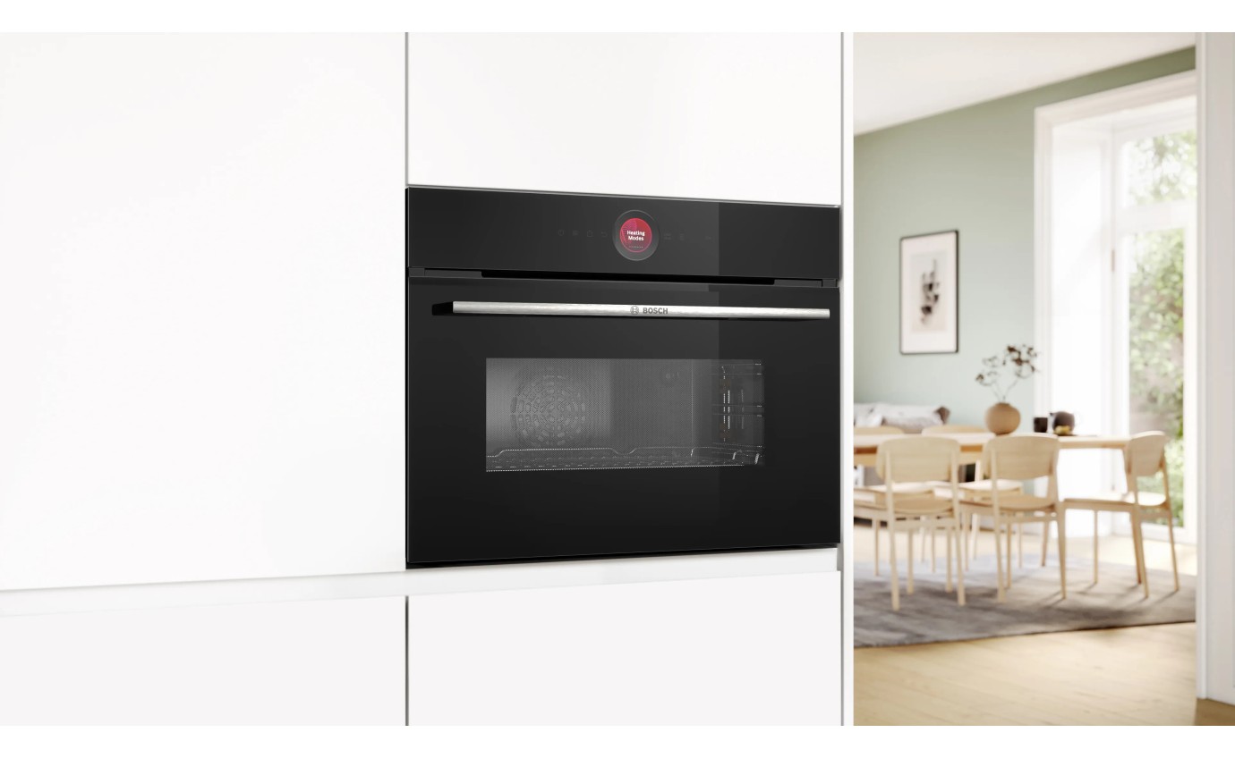 Bosch 60cm Built-In Compact Oven with Microwave Function CMG7241B1A