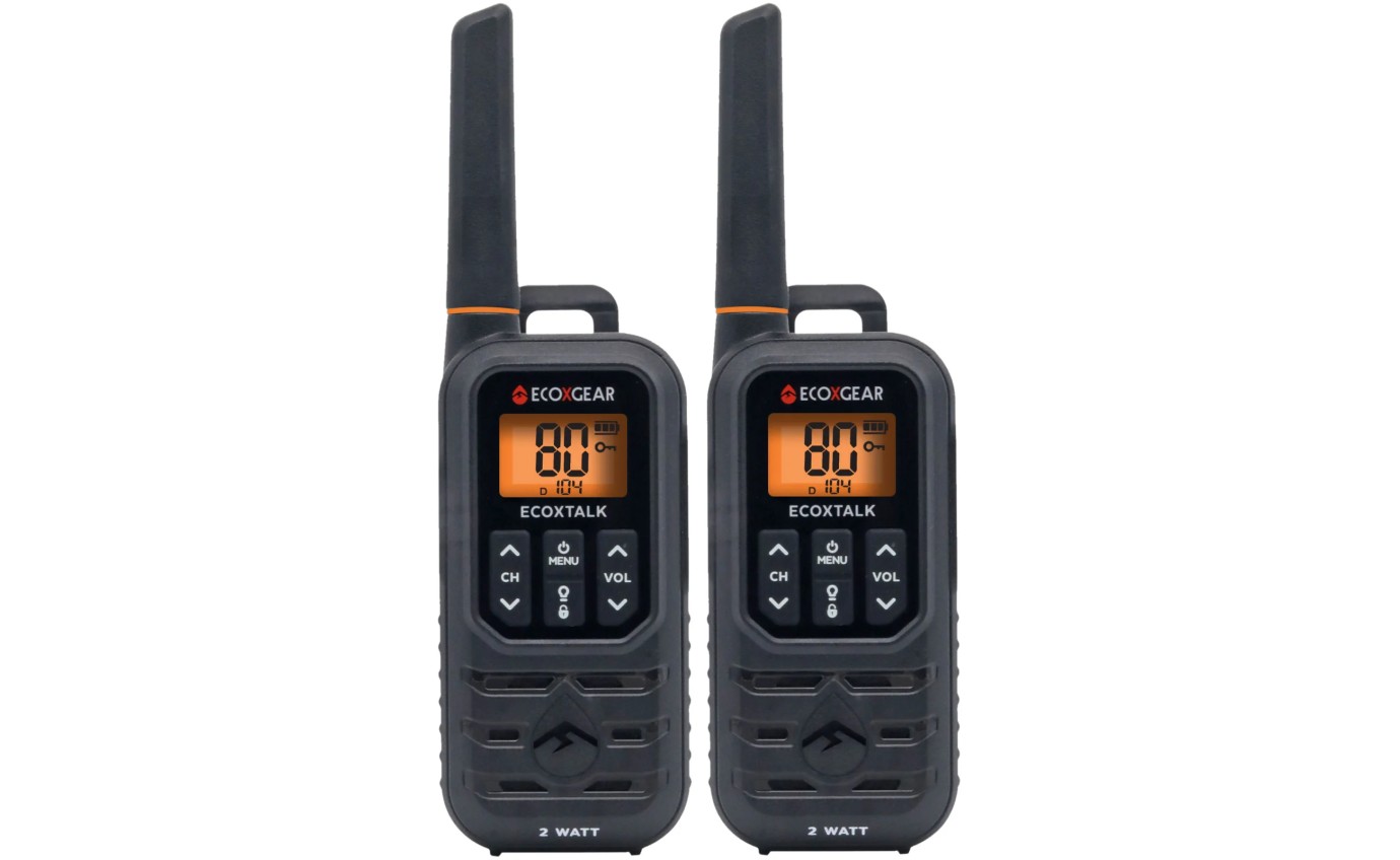 Ecoxgear 2.0 Watt Rugged UHF CB Handheld Radio (Twin Pack) EXG210S2PK