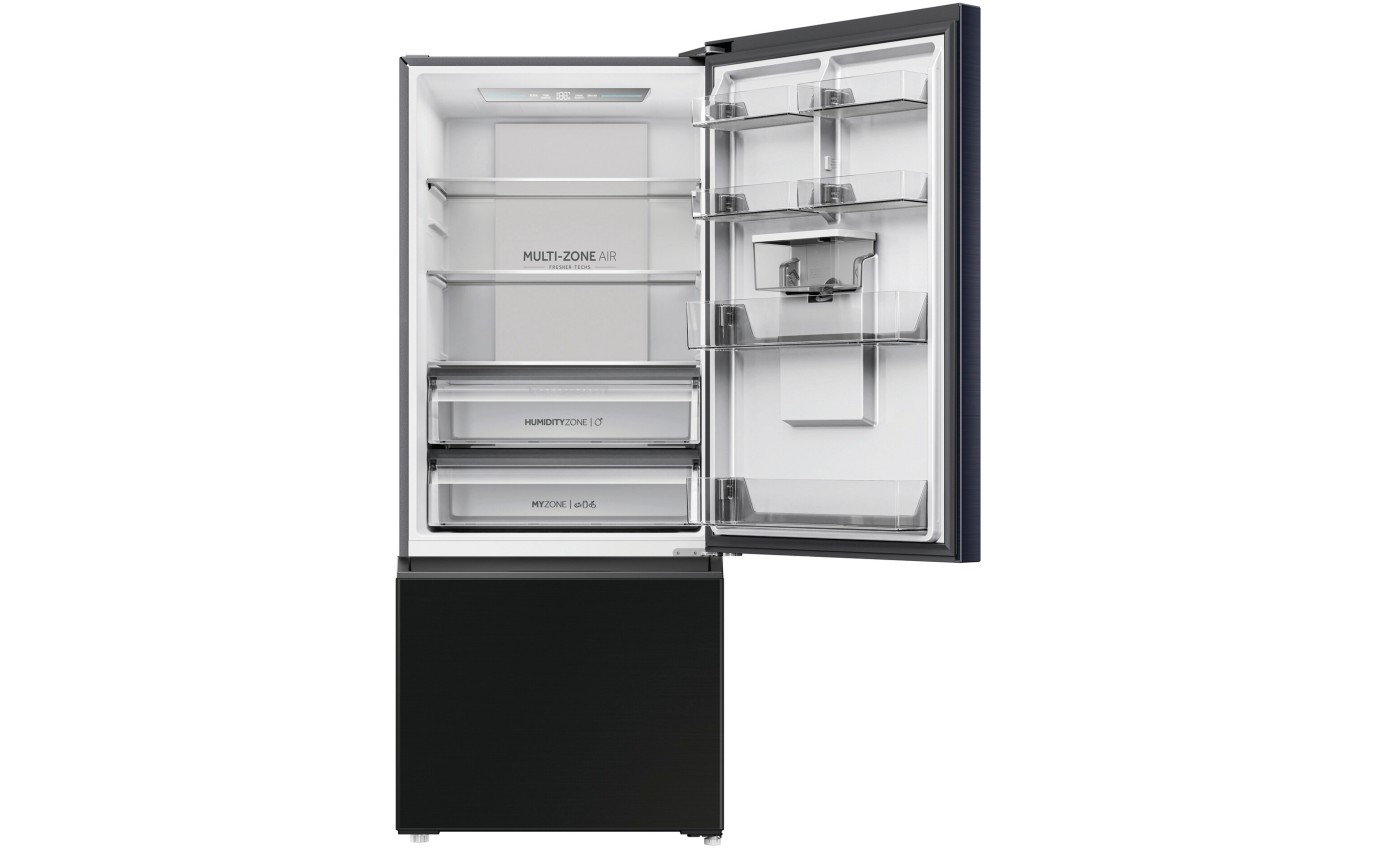 Haier 431L Bottom Mount Fridge (Black) HRF420BHC