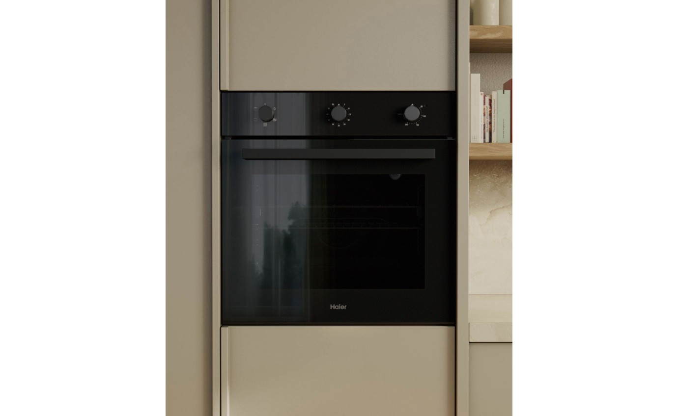 Haier 60cm 300 Series Built in Oven (Black) HWO60S4LMB3