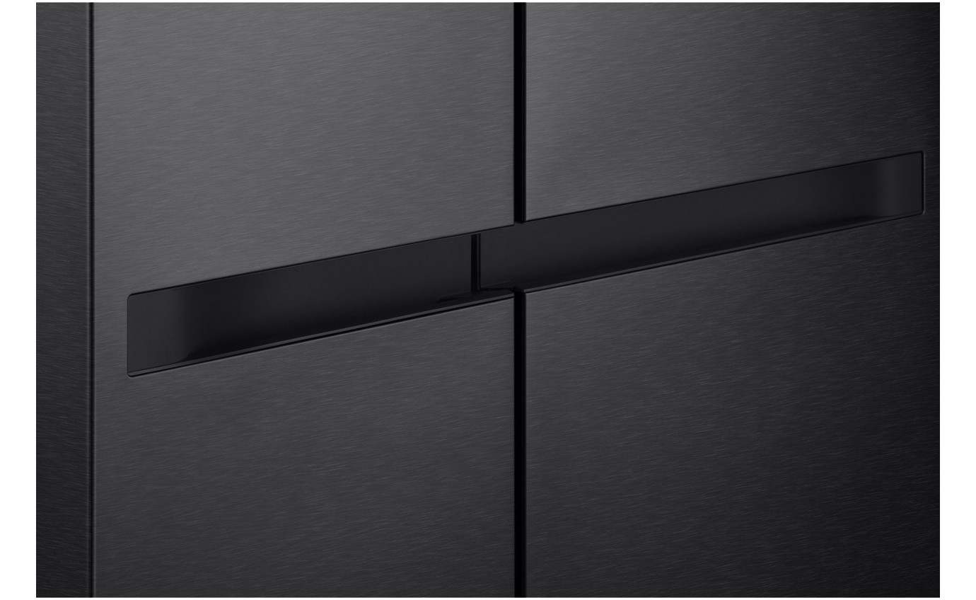 LG 664L Side By Side Fridge (Matte Black) GSB599MBL