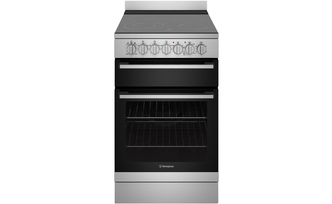 Westinghouse 54cm Electric Freestanding Oven (Stainless) WFE542SCB