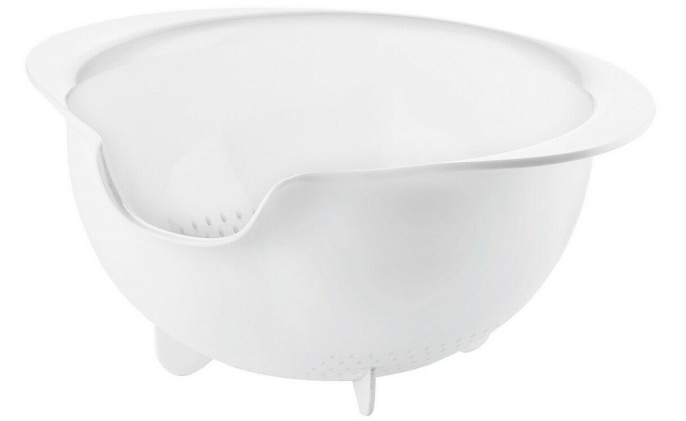 Guzzini White Easy Pour Colander 29950011