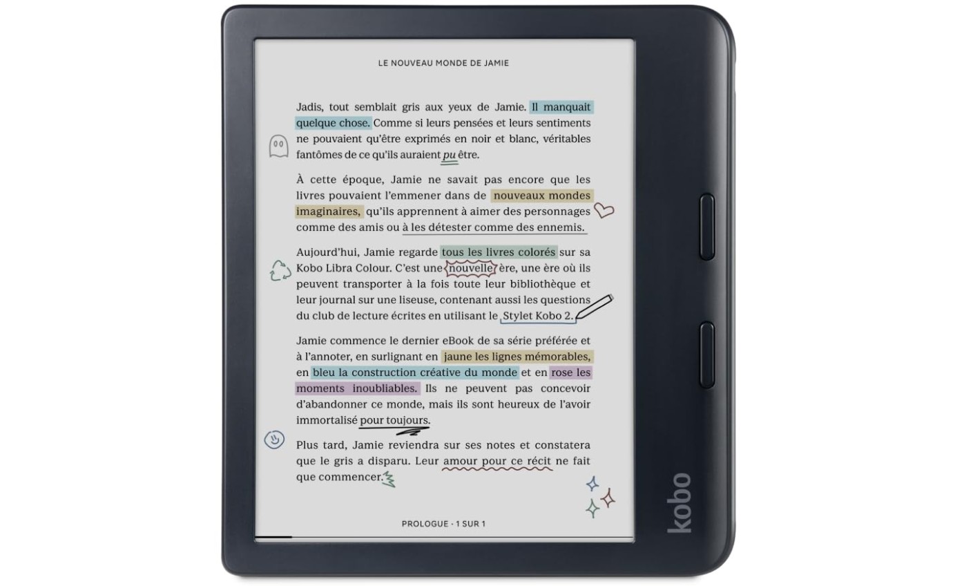 Kobo Libra Colour (Black) N428KUBKKCK