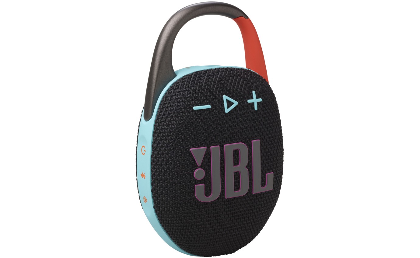 JBL Clip 5 Ultra Portable Waterproof Speaker (Black & Orange) JBLCLIP5BLKO
