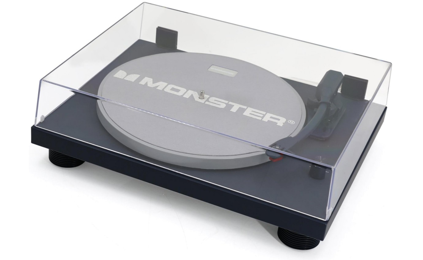 Monster Manual Vinyl Turntable (Navy) MTTT249NB