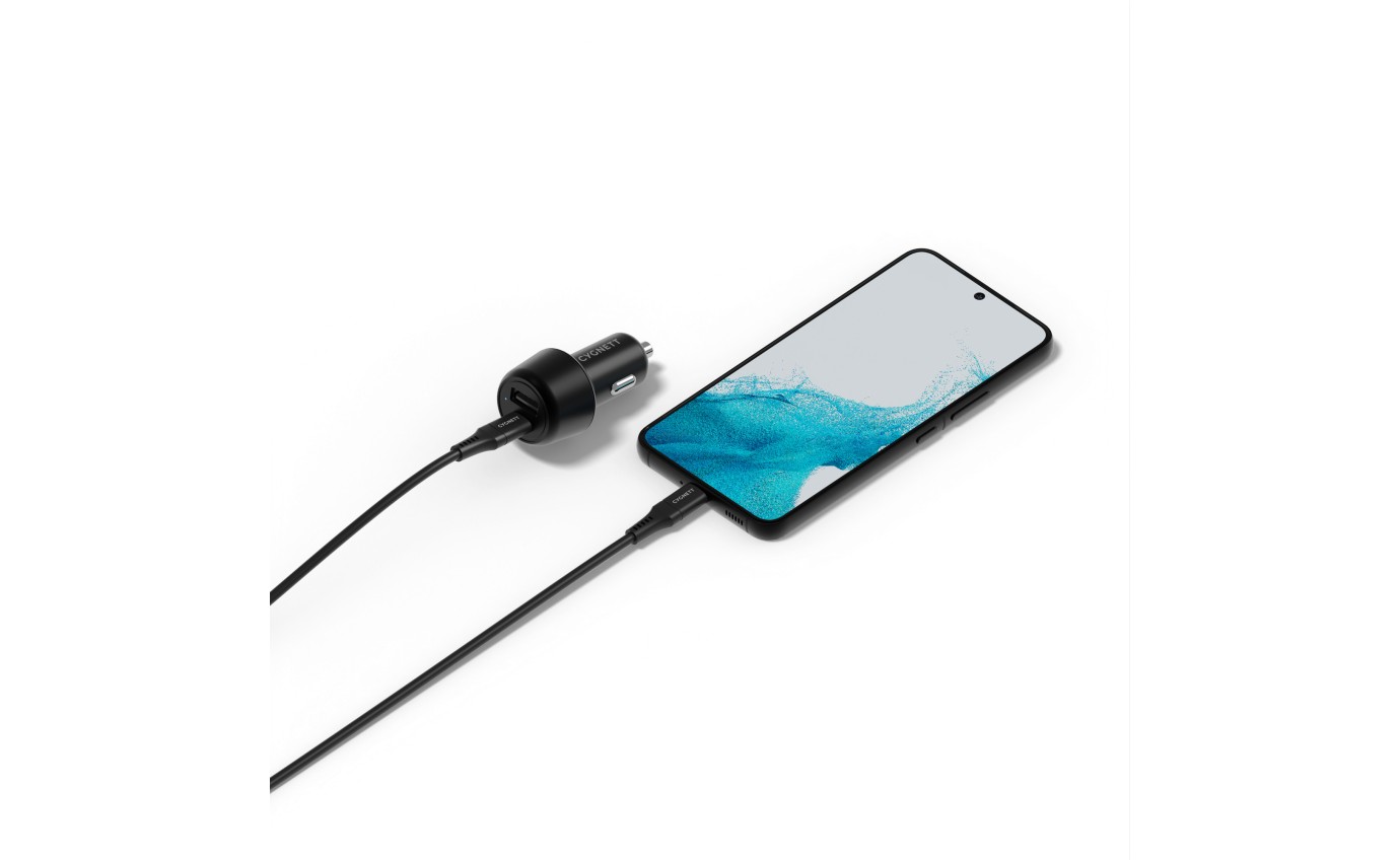Cygnett 32W Dual Port USB-C & USB-A Car Charger 11901264726