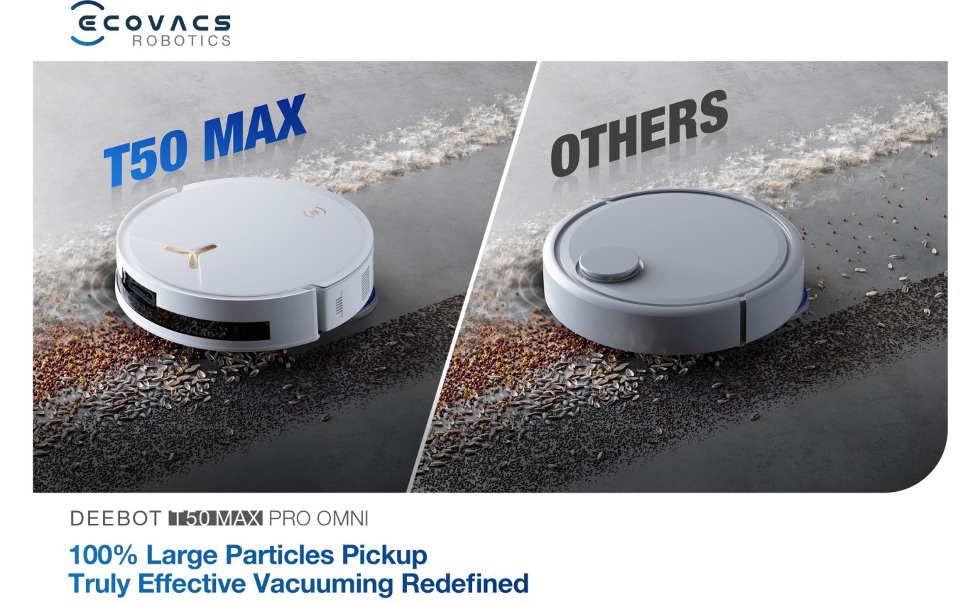Ecovacs Deebot T50 Max Pro Omni Robotic Vacuum & Mop DEX54