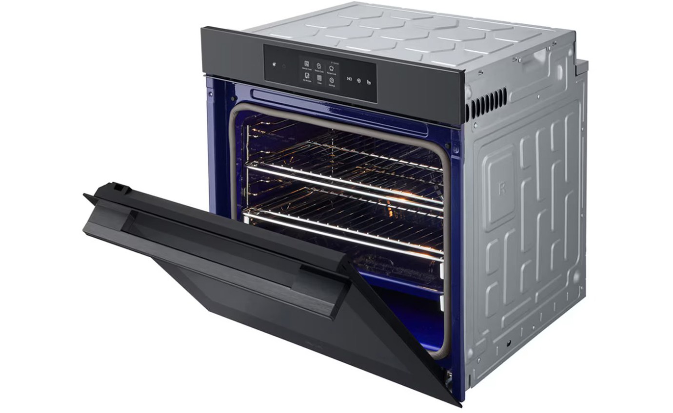 LG 76L InstaView Steam Assist Pyrolytic Oven (Black Stainless Steel) BO609T2MB4