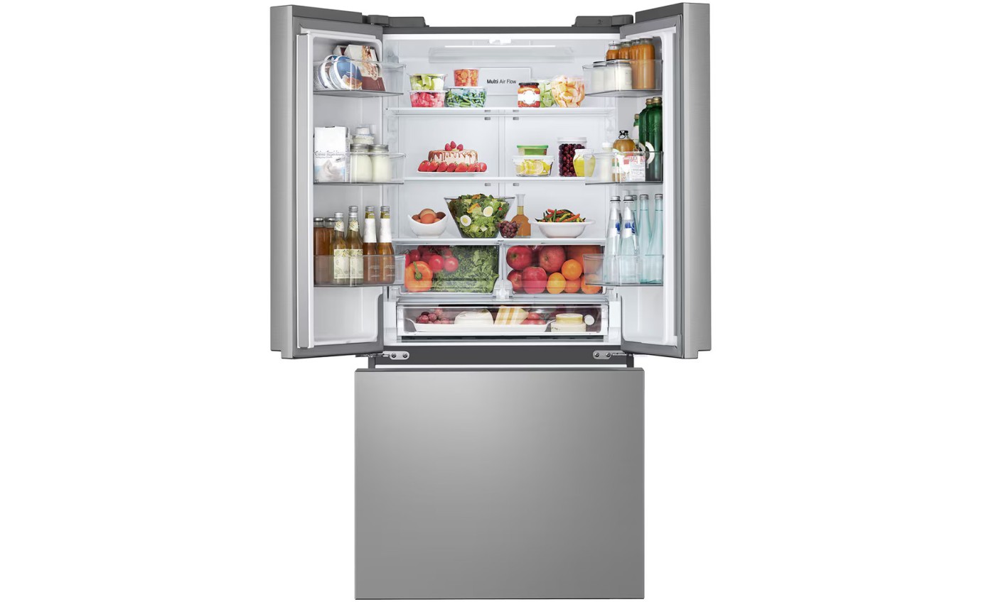 LG 589L French Door Fridge (Stainless Steel) GFB589PLE