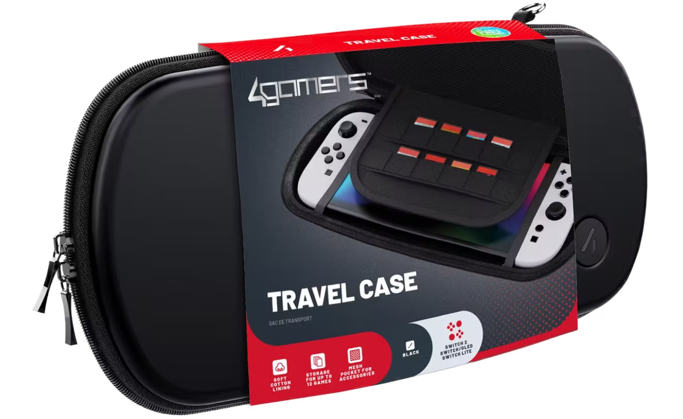 4Gamers Travel Case for Switch 2 S2TC4G