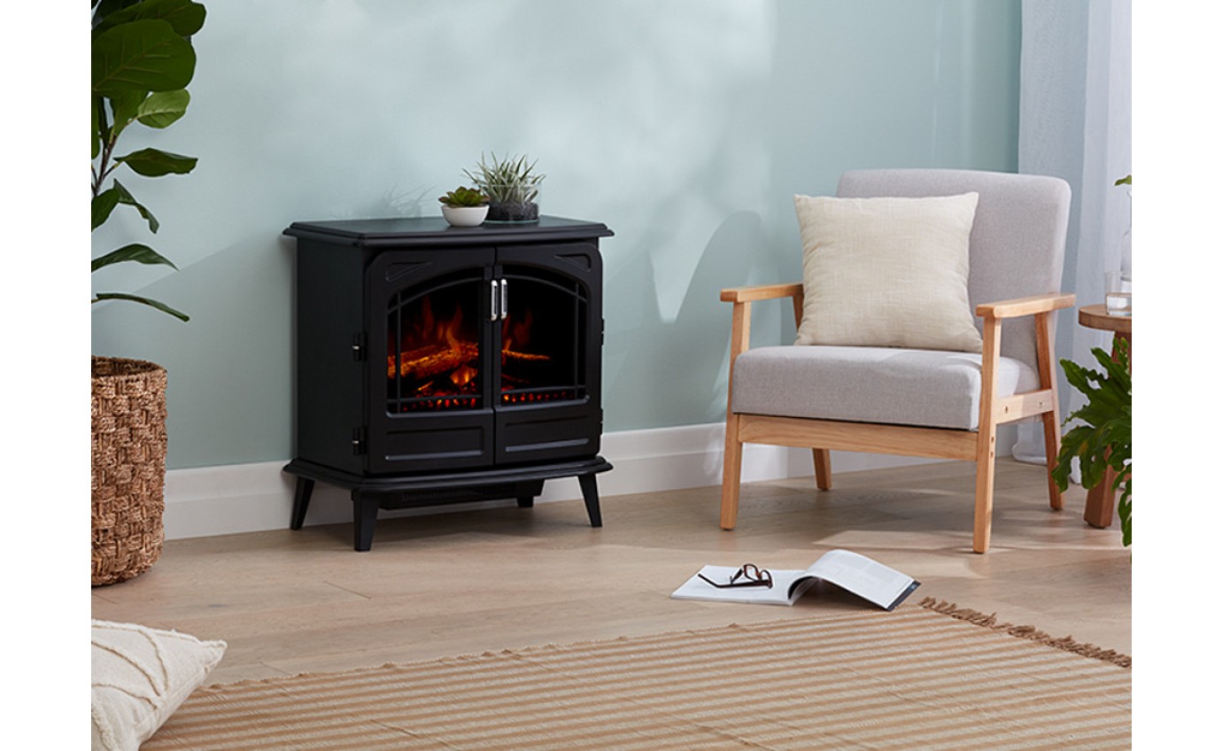 Dimplex 2000W Leckford Optiflame Portable Electric Fireplace LKD20AU