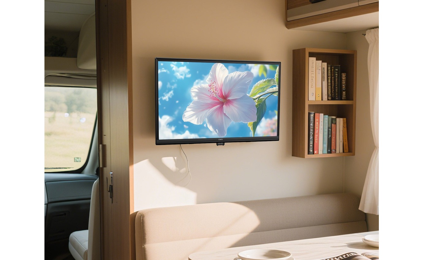 CHiQ 24 inch 12V/240V Portable LED HD Google TV L24D6CG