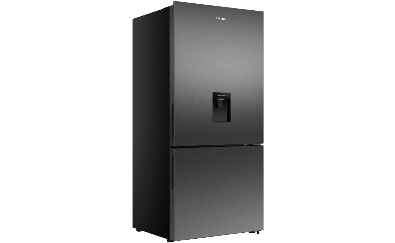 Hisense 500L Bottom Mount Fridge (Dark Stainless) HRBM500TBW