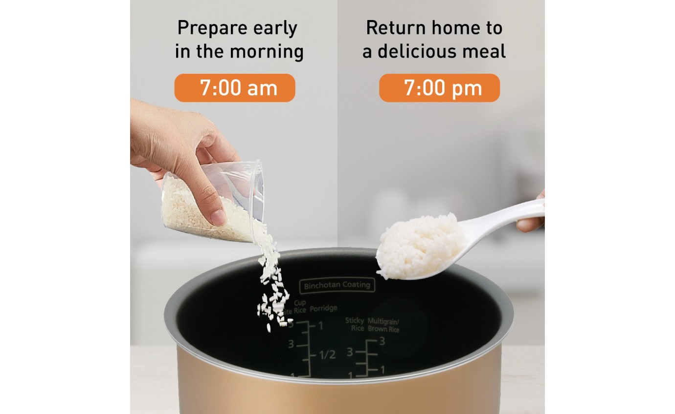 Panasonic Premium 5.5 Cup Rice & Multi Cooker SRDL104WST