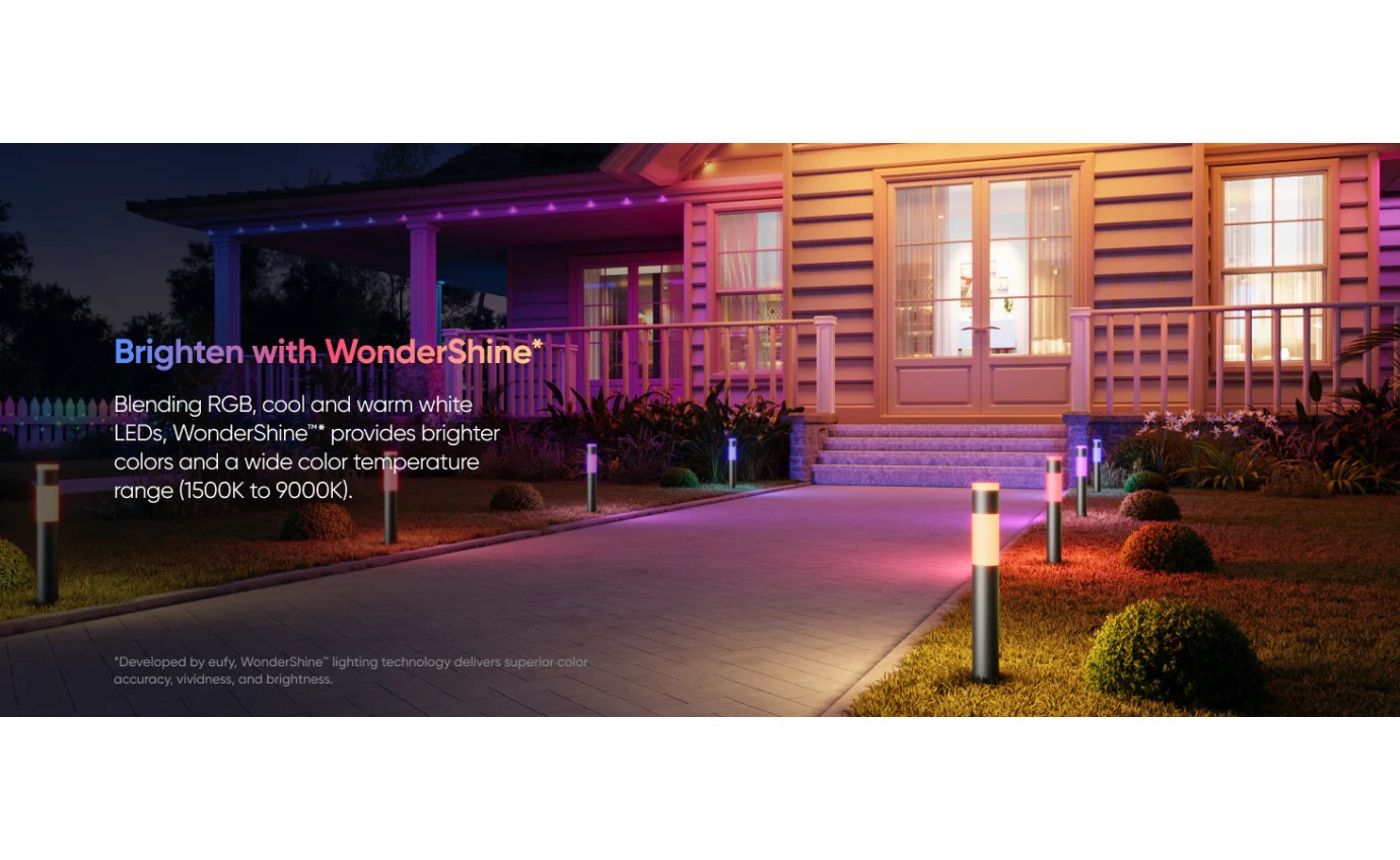 eufy Outdoor Pathway Lights E10 (4 Pack) T8L30C11