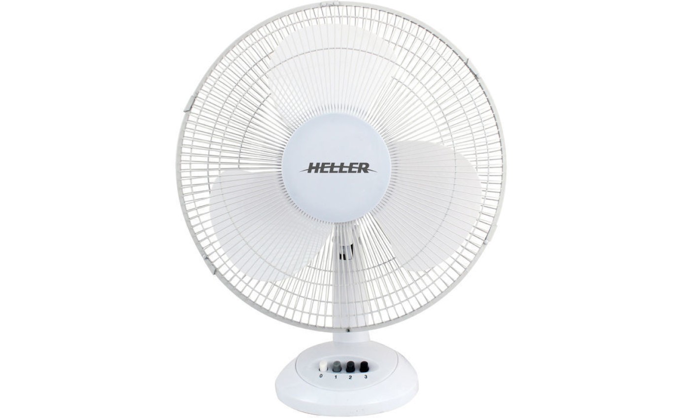 Heller 30cm Desk Fan (White) HHDF30SG