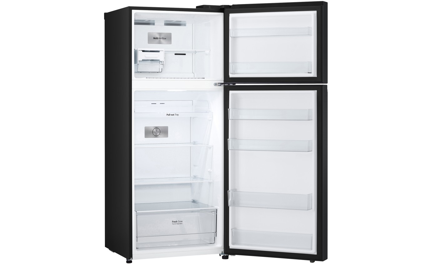 LG 375L Top Mount Fridge (Matte Black) GT5MB