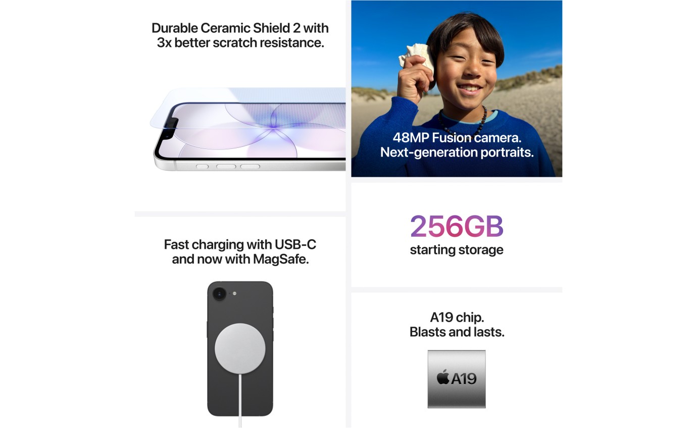 Apple iPhone 17e 512GB (White) MHU04XA