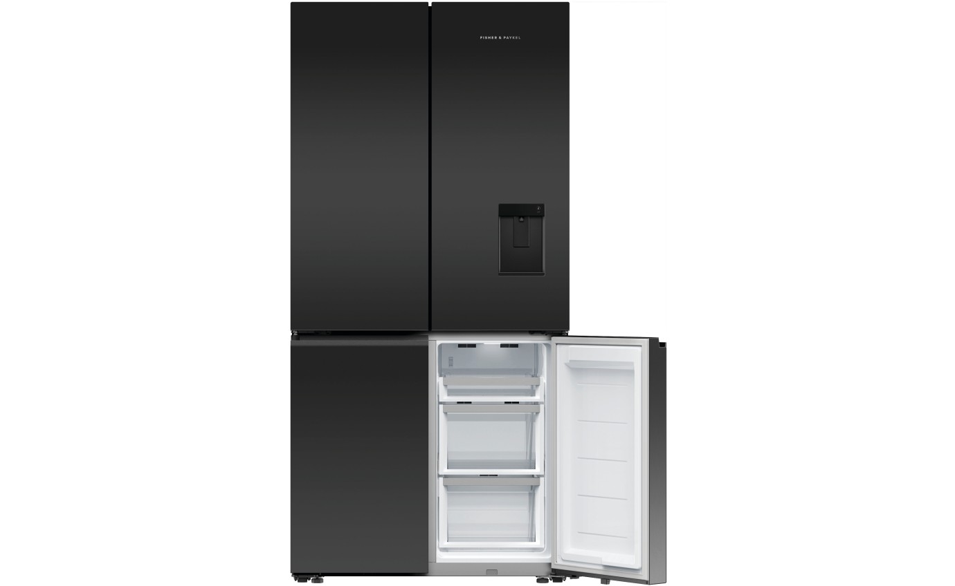 Fisher & Paykel 690L Series 7 Quad Door Refrigerator Freezer, Ice & Water RF730QZUVB1